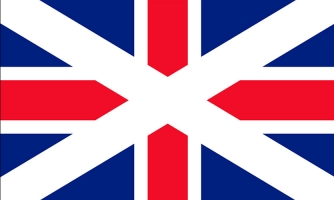 Шотландский вариант флага союза Англии и Шотландии