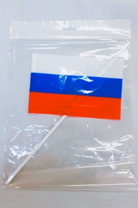Упаковка флага с древком трубочка